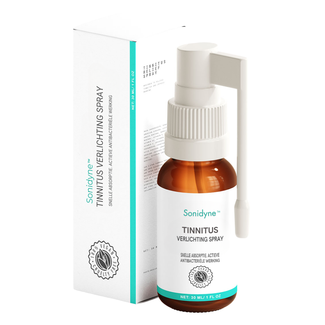 Sonidyne™ Tinnitus Verlichtingsspray